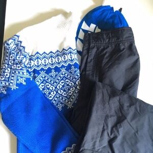 Rawik Outerwear // Black Snap Down Ski Snow Pants